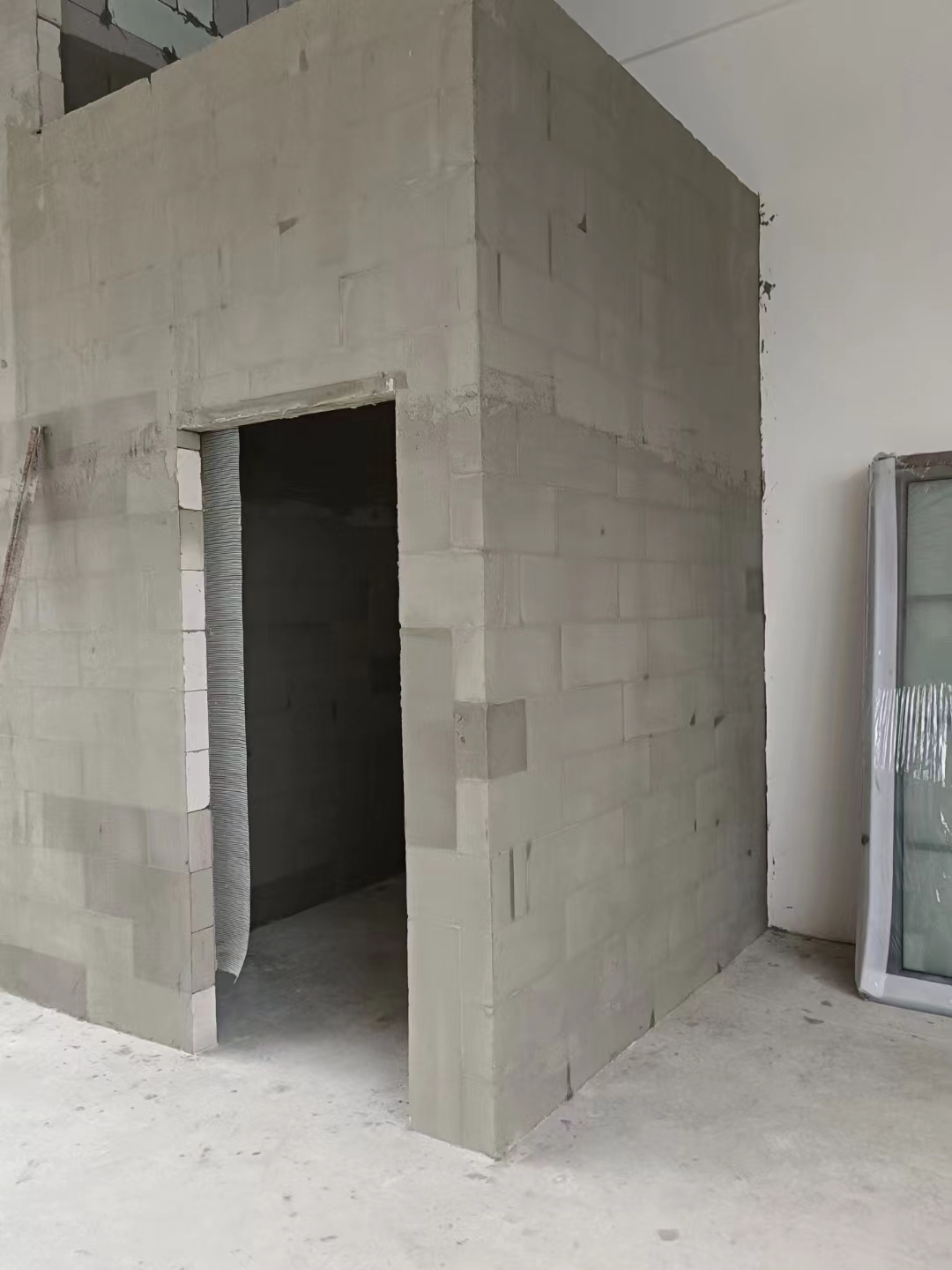 轻质砖隔墙施工场景 4